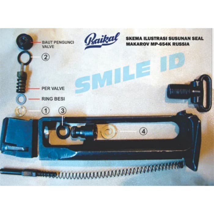 Gambar SEAL SET MAKAROV BAIKAL MP-654K