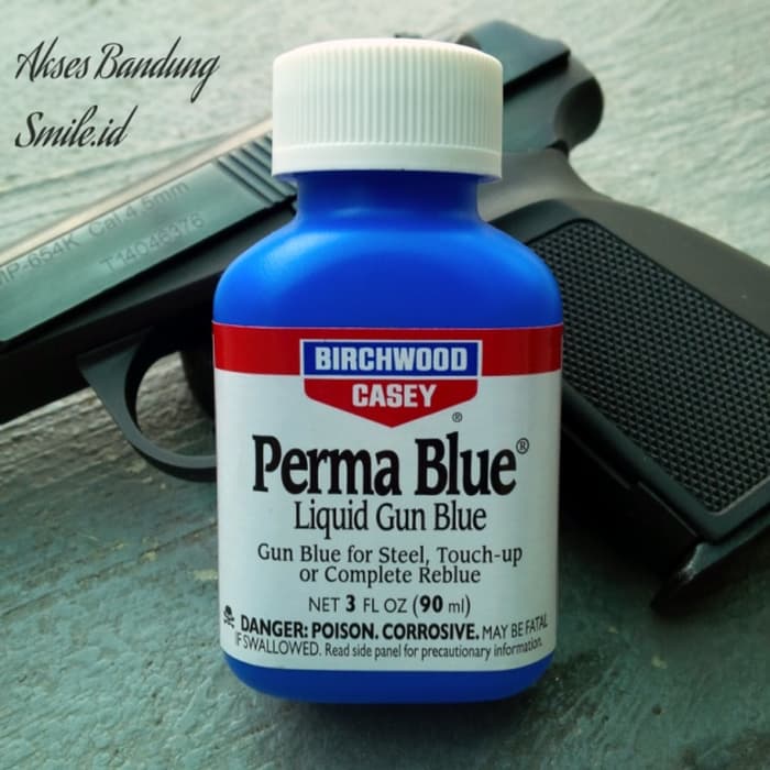Gambar PERMA BLUE = Cairan Khusus penghitam Besi ( Blonir )