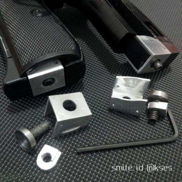 Gambar PART CUSTOM TAHANAN FRAME CO2 WALTHER PPK/S UMARE