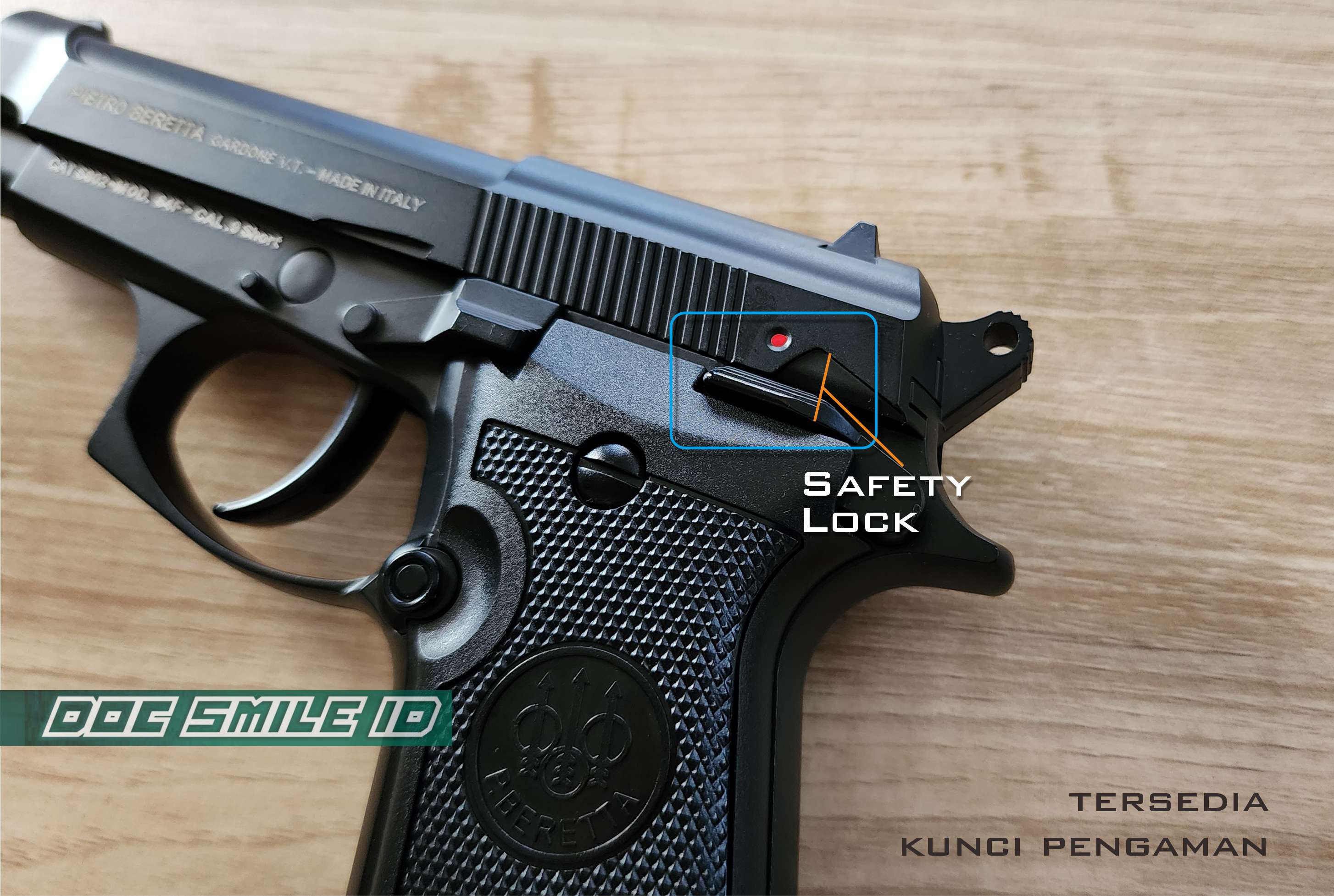 Gambar BARETTA M84 UPGRADE PAKET LEGALITAS